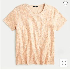 NWT JCrew Sequin T-shirt